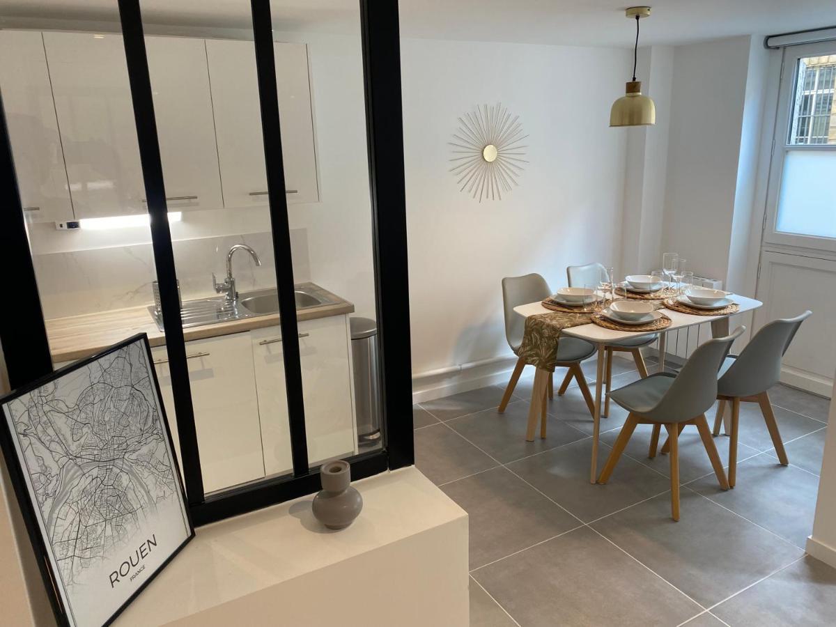 Le Palm ✧ Duplex Centre Historique Rouen Apartman Kültér fotó